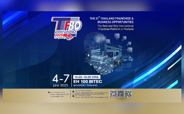 Thailand Franchise & Business Opportunities (TFBO 2025)