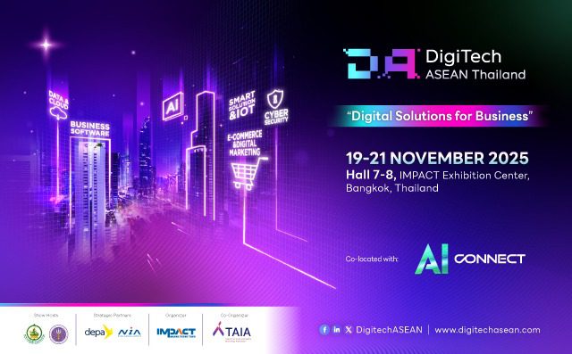  DigiTech ASEAN Thailand & AI Connect 2025